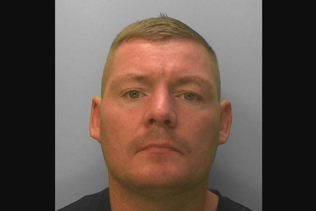 Ian Edwards, 36, of no fixed address, was sentenced at Lewes Crown Court on July 6 having pleaded guilty to supplying heroin and crack cocaine