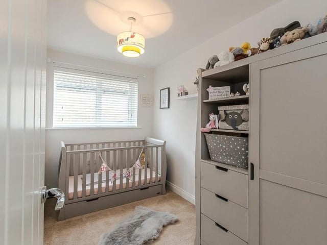 What a lovely, relaxing place for your little one to sleep