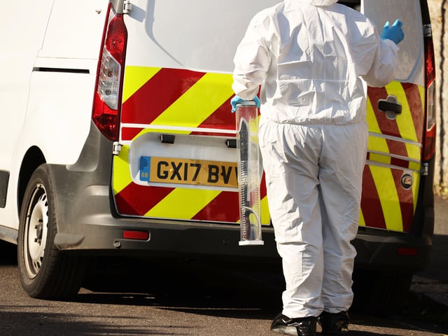 A person was arrested following an incident involving a bloody machete in Victoria Road, Worthing, on July 20
