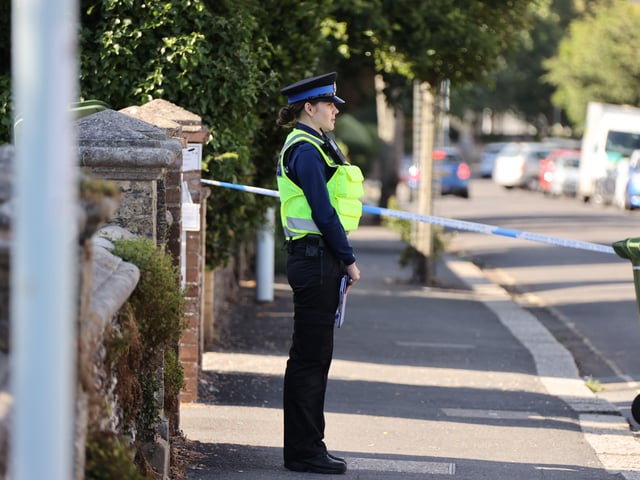 A person was arrested following an incident involving a bloody machete in Victoria Road, Worthing, on July 20