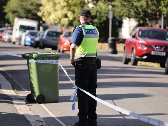 A person was arrested following an incident involving a bloody machete in Victoria Road, Worthing, on July 20