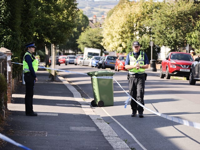 A person was arrested following an incident involving a bloody machete in Victoria Road, Worthing, on July 20