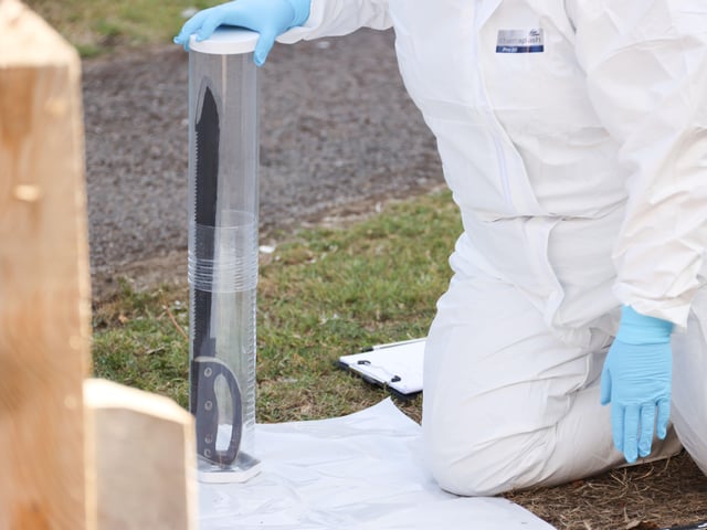 A person was arrested following an incident involving a bloody machete in Victoria Road, Worthing, on July 20