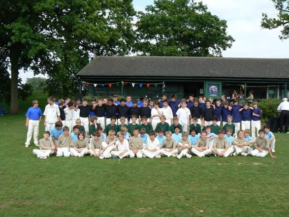 A cricket event at Worth School in 2007