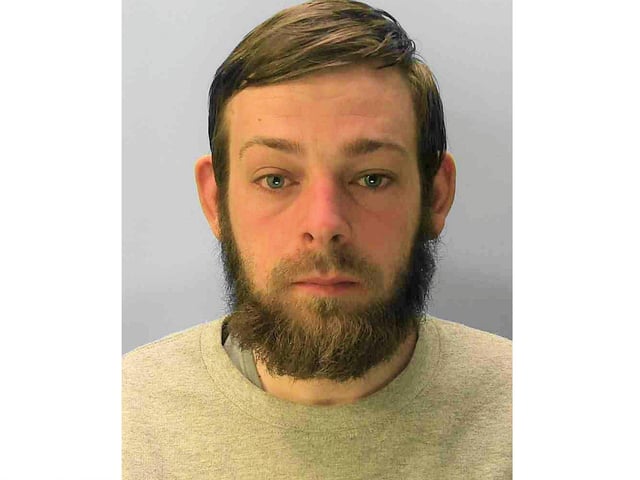 Daniel Passmore, 26, of no fixed address, burgled three homes in Eastbourne on April 18, just three weeks after being released from prison. He was sentenced to four years in jail for each burglary, to run concurrently, on July 7.