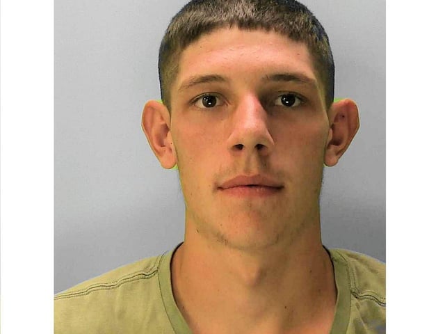 Zack Staniford, 19, of Cavendish Way in Eastbourne, was charged with robbery and possession of a bladed article after robbing the Co-op in Meads Street, on May 26, armed with a hammer. The labourer, who stole £385, was jailed for 36 months.
