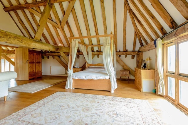 An exceptional Grade II Listed barn conversion with the benefit of two separate one bedroom cottages