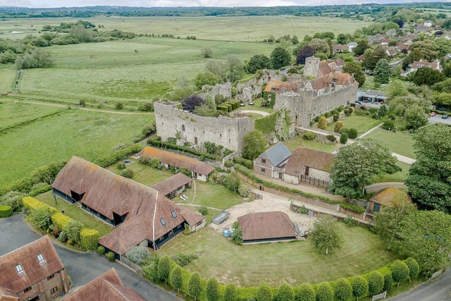 The property enjoys panoramic views over the South Downs National Park, Amberley Castle and neighbouring Wildbrooks nature reserve.