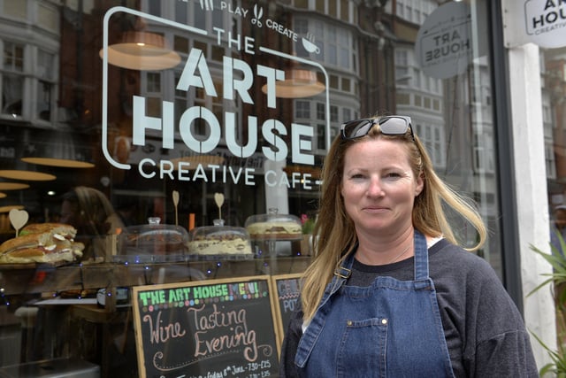 The Art House creative cafe in Grove Road (Photo by Jon Rigby)