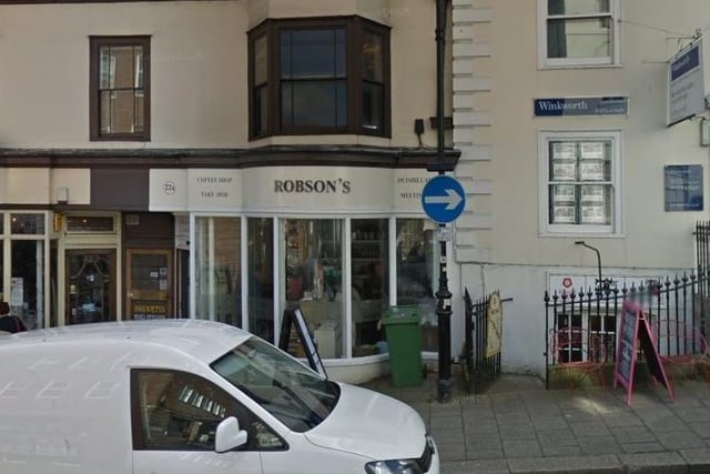 Robson's of Lewes coffee shop in High Street, Lewes. Picture: Google Street View