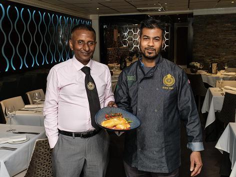 Rana Rahman and Bodrul Islam from Castilian Street curry house, Saffron, which has four Tripadvisor stars from 516 reviews. A review from July 26 says: "We were concerned about eating out but our visit to Saffron was well worth it. We were looked after by Rana the general manager and the ambiance and food were first class. We will be back."