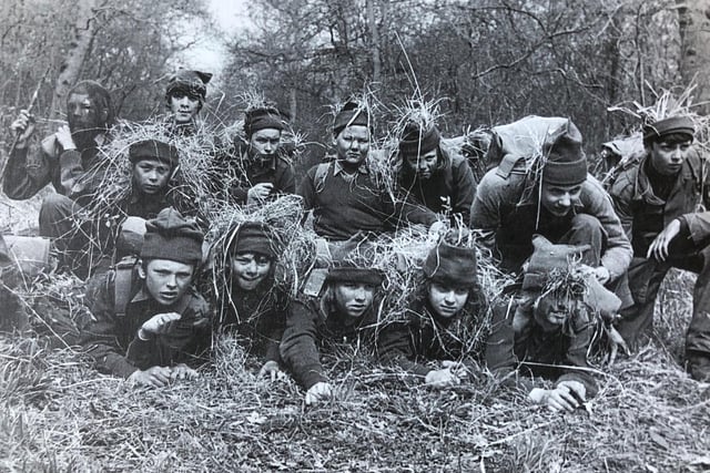 The 14th Waddesdon and Buckingham Army Cadets took part in their first survival camp in 1973