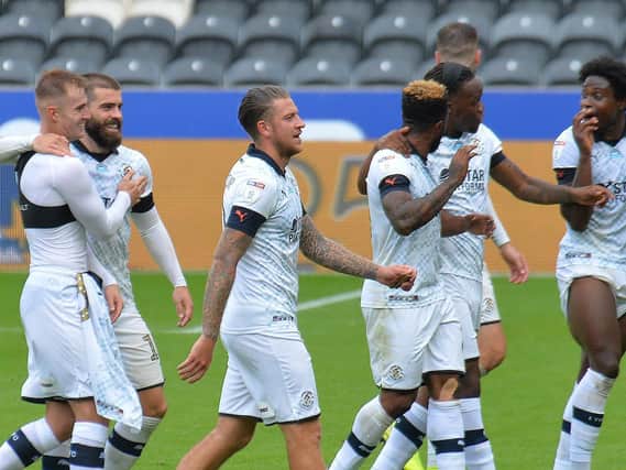 Luton Town will play Championship football again next season after surviving relegation
