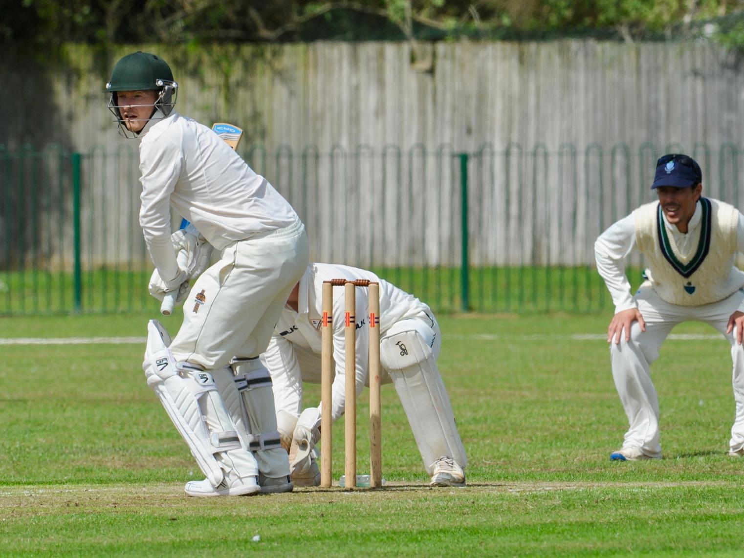Action from Billingshurst's narrow win at Worthing / Picture: Stephen Goodger
