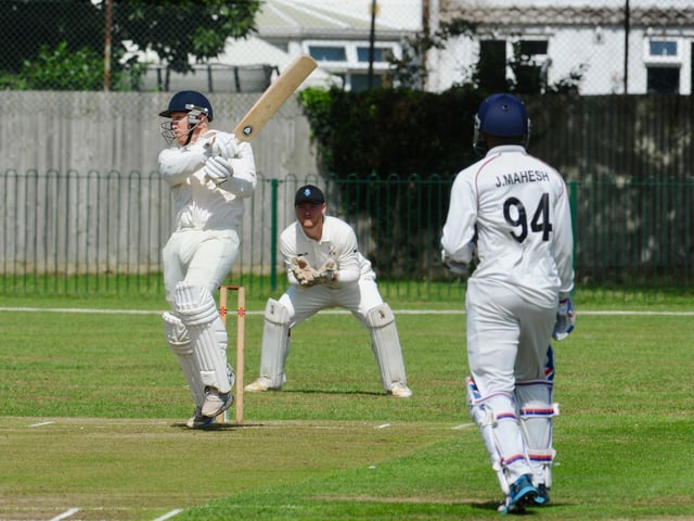 Action from Billingshurst's narrow win at Worthing / Picture: Stephen Goodger
