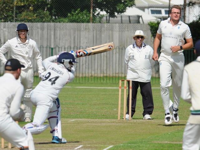 Action from Billingshurst's narrow win at Worthing / Picture: Stephen Goodger