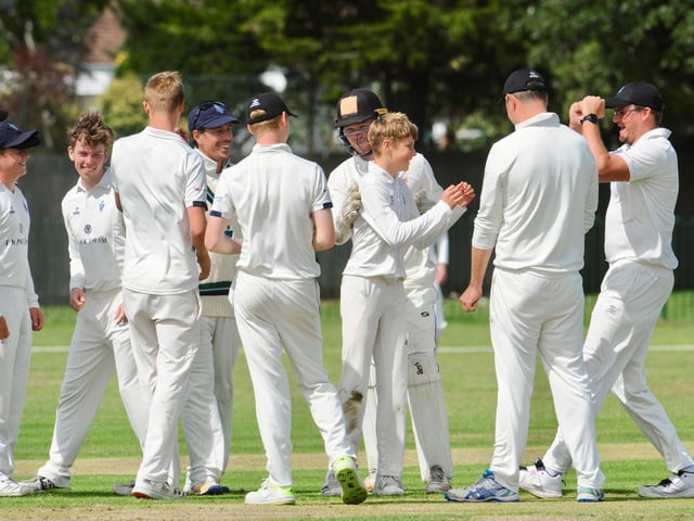 Action from Billingshurst's narrow win at Worthing / Picture: Stephen Goodger