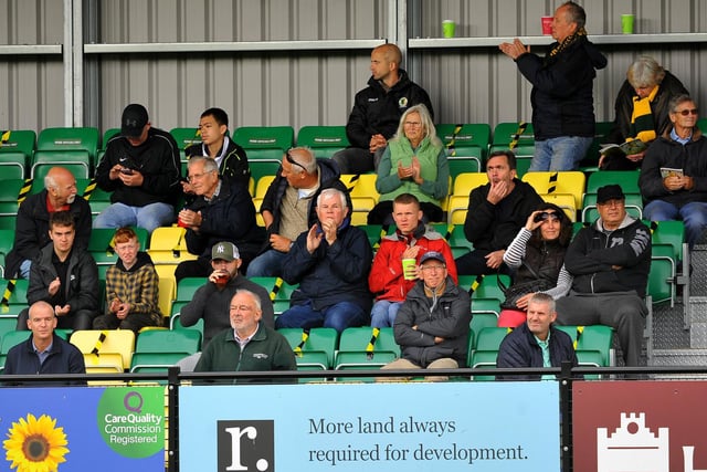 Fans watch Horsham v Cheshunt / Picture: Steve Robards
