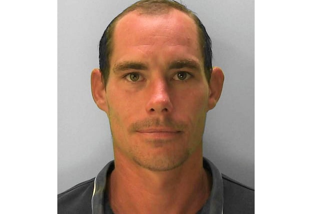 Michael Stonestreet, described by police as a 'prolific burglar', was caught on CCTV stealing cash, tools and building materials from a house in Eastbourne. The 32-year-old carer, of Butts Field, Hailsham, also stole jewellery and and other items worth around £7,000 from a house in Hailsham. His fingerprints were found on a window frame. He was jailed for two years and eight months at Lewes Crown Court after being charged with two counts of burglary.