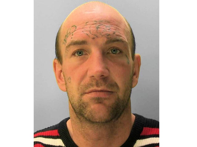 Tobias Denyer, 38, was jailed for 44 weeks on September 14 for persistently breaking a criminal behaviour order that banned him from various town centres. Denyer was barred from Eastbourne and Brighton town centres for abusive behaviour and in September alone was arrested three times for anti-social behaviour in Eastbourne. On September 12, he was arrested again in Grove Road, Eastbourne, for abusing passers-by and remanded in custody. PC Franklin Lester said it was hoped Denyer could now have a 'period of reflection' on how he treats others.