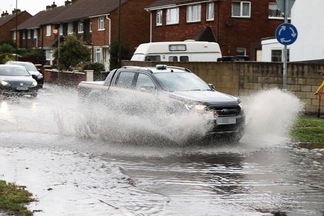 Flooding in Stoney Lane, Shoreham