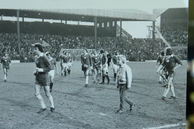 v Manchester United (a), 1976: Posh may have lost at Old Trafford, but the reception given to Posh manager Noel Cantwell (an FA Cup winning Manchester United skipper) was magnificent. Posh were also applauded off (right) by the 56,000 crowd at the end.