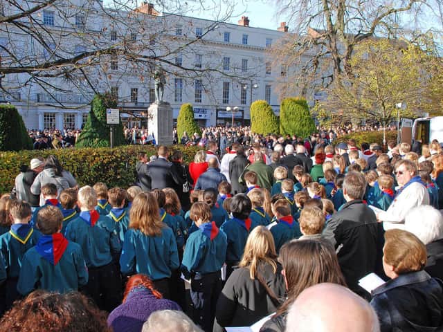 The Remembrance Service from 2012.