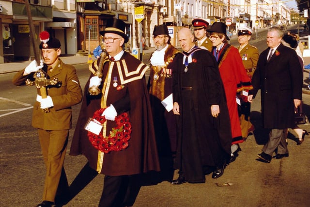 The Remembrance Service from 1988.
