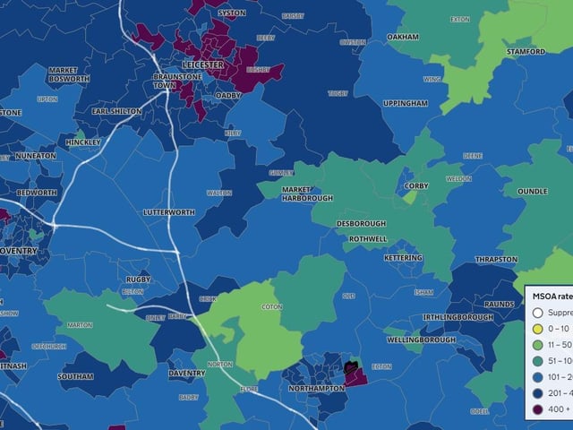 How the picture looks across the county