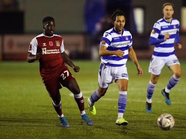 The only natural central midfielder in the side and it showed. Barely got a kick in the middle, outnumbered and overrun by Oxford throughout. Hosts were simply sharper and hungrier and bullied the Cobblers in midfield... 3