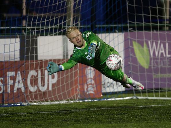 Hesitated for the first goal but in truth he kept Cobblers in it and prevented an even bigger embarrassment. Three times saved well from Roberts, including the penalty, and also clawed away Oastler's header... 5 CHRON STAR MAN
