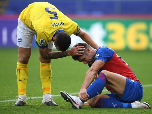 Back available for selection once more having served his three match ban for taking out Crystal Palace defender Gary Cahill
