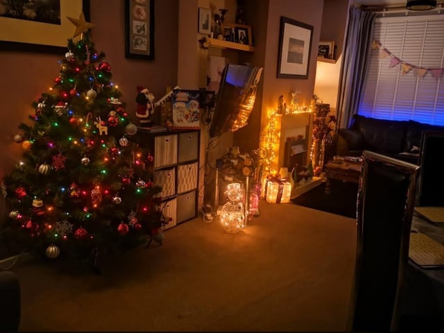Darren Goddard in Eastbourne sent in this festive scene