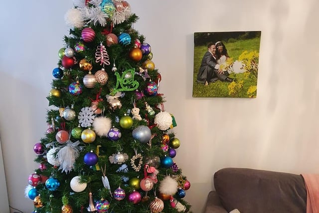 We can't fit all of this wonderful tree in the picture but Lisa Jurd from Chichester has excelled herself