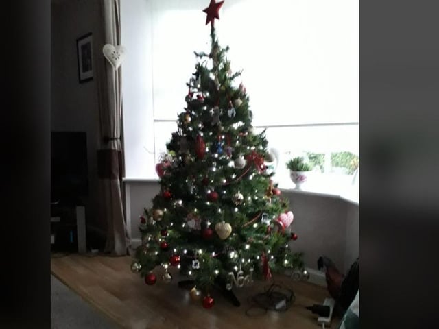 Sarah Manktelow from Horsham shared this picture of her Christmas tree
