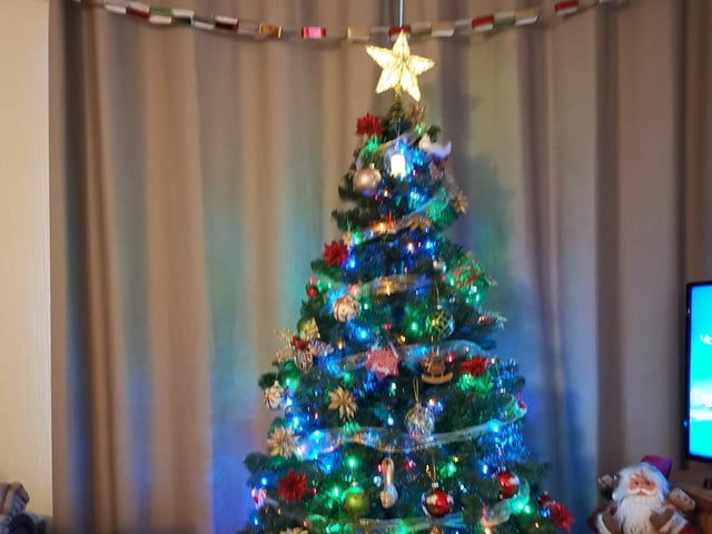 Unfortunately we cannot fit in all the decorations into this one picture but we love the paper chains at the top. Thank you to Sarah Soliway from Worthing