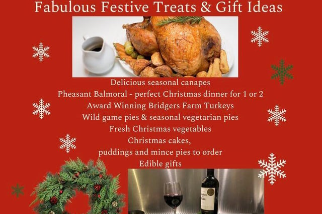 Enjoy handmade seasonal canapes, oven ready wild game dishes, edible gifts and traditional festive produce. South Brockwells Farm Shop is located in Little Horsted, Uckfield.