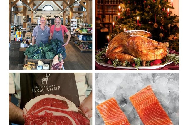 With more than 100 Sussex and Hampshire producers to choose from, and click and collect available, visit Stansted Park Farm Shop, in Stansted Park, Rowland's Castle, for your table this Christmas.