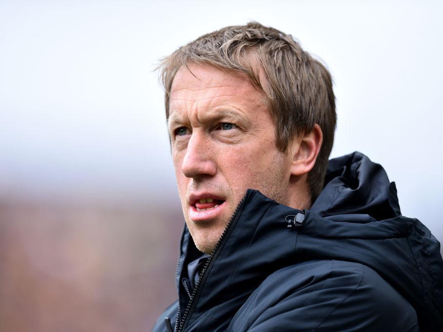 Brighton and Hove Albion head coach Graham Potter