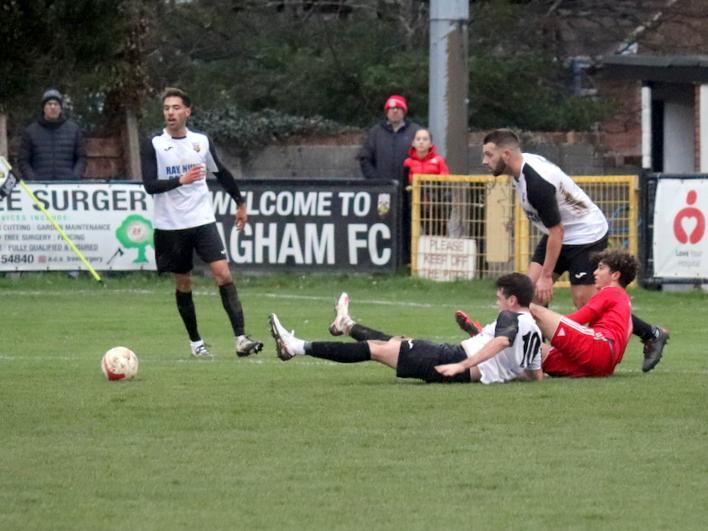Action from Pagham's friendly with Worthing / Pictures: Roger Smith