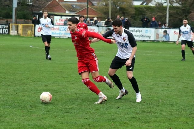 Action from Pagham's friendly with Worthing / Pictures: Roger Smith