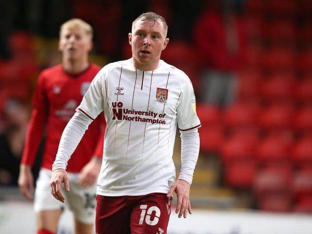 Caught Crewe cold with a bit of quick-thinking to set away Hoskins and help Town make the perfect start. But that was about it. Hard to remember him touching the ball in the opposition's half after that.... 5
