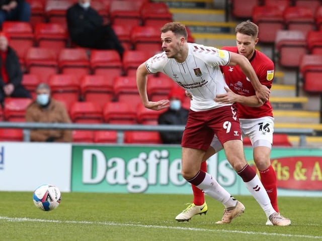 Flicked header set up an opening for Horsfall about half an hour in but Cobblers ceased to exist as an attacking force thereafter so through no fault of his own he had barely any influence on the game... 5.5