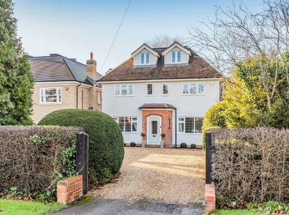 This 5 bed detached house in Kimbolton Road, Bedford, is on the market for £990,000 (Zoopla/Lane & Holmes)