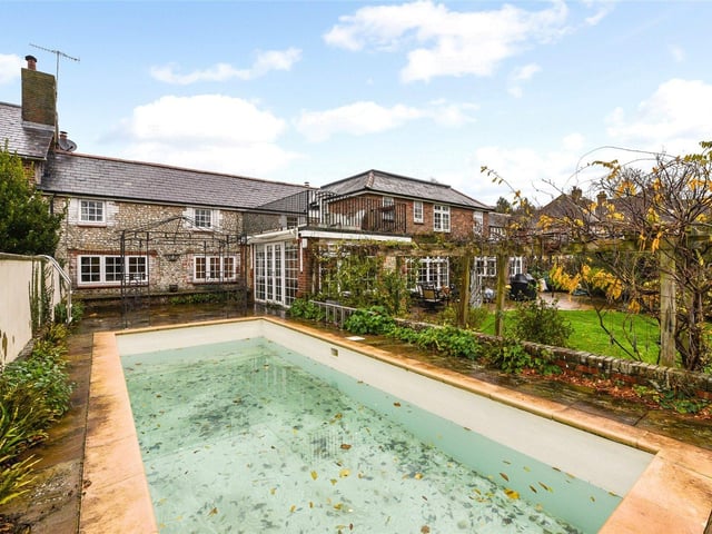 A unique character property believed to be built as stables and subsequently converted into three cottages at the turn of the 20th century and then converted into one dwelling in the 1960s. Price: £865,000.