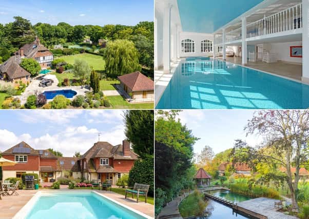 West Sussex homes with swimming pools