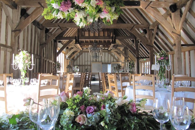 The wedding barns have been lovingly restored to create the perfect setting for a romantic civil ceremony and wedding reception.