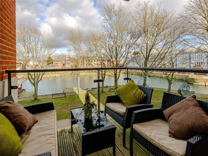 This first floor, four bedroom apartment, has been created from two units at the time of the build. The result is a spacious home, with flexible accommodation.