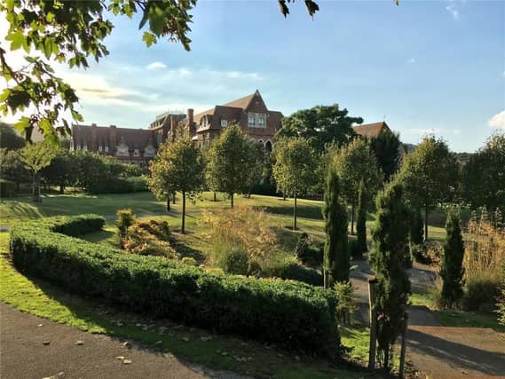 Darley Road features a garden with a listed chapel.