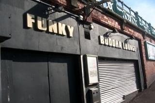 Louise Holdstock gave the thumbs up to the Funky Buddha Lounge.
It was also a favourite of Paula Randall's.

It opened in 1999 and closed in 2010.
The club attached a diversified crowd and was especially popular on the weekend for its much appreciated after-parties, which started at 3am and went on until 8 in the morning.

The venue became The Tube in 2014, retaining its original features and underground flair to maintain an urban feel and intimate party atmosphere.